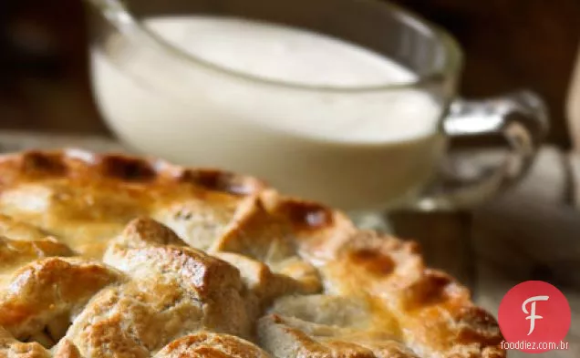 Calvados custard
