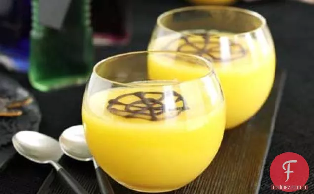 Geléias de aranha laranja Chocolate