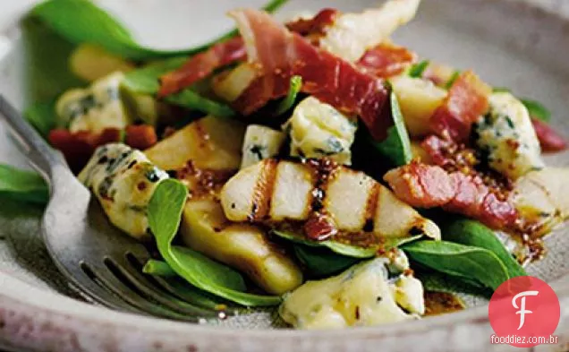 Salada Stilton quente