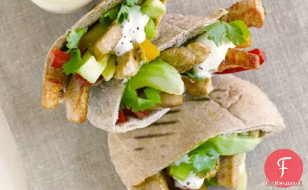 Turquia e pimenta pittas