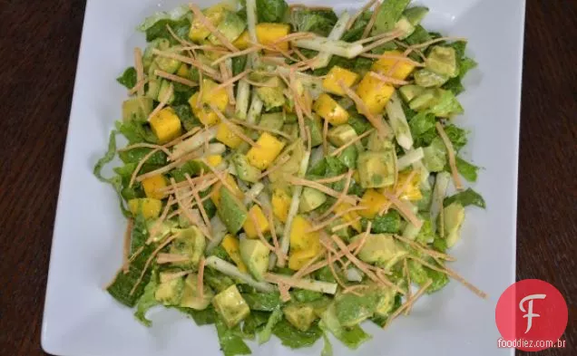 Salada De Abacate, Jicama E Manga