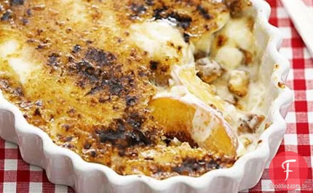 Peach & almond crunch
