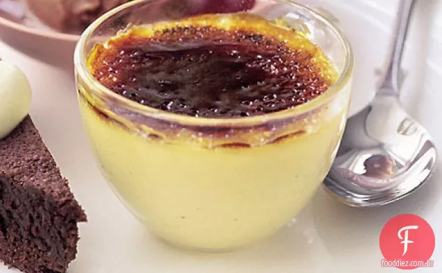 Chocolate branco crème brûlée