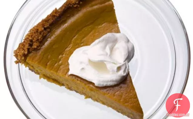 Torta De Abóbora Mais Saudável