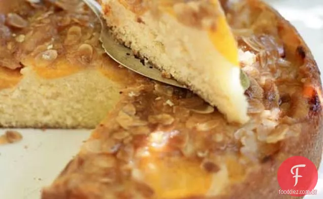Bolo de manteiga de damasco