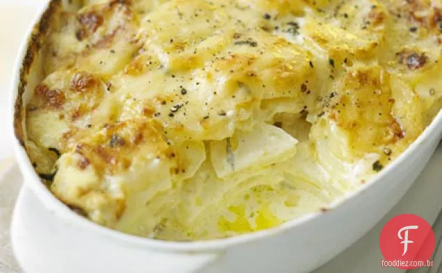 Queijo cremoso & batata assar