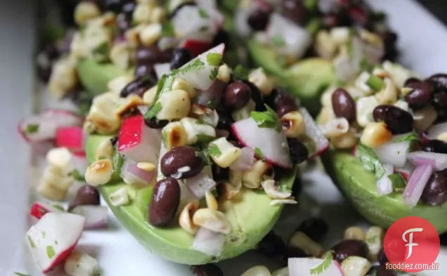 Salada De Abacate Recheada