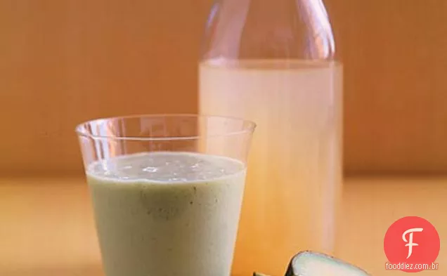 Smoothie de abacate e pêra