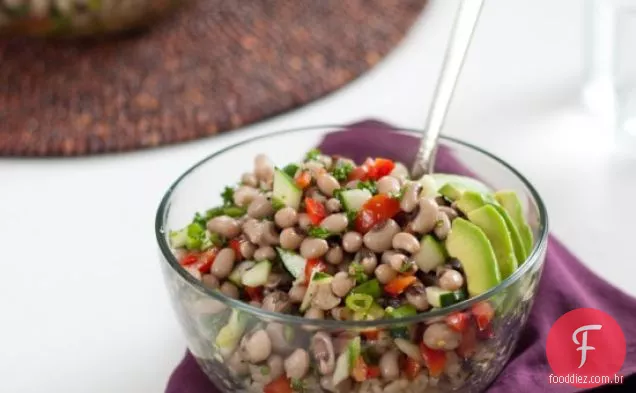Salada Africana De Ervilha de Olhos Pretos