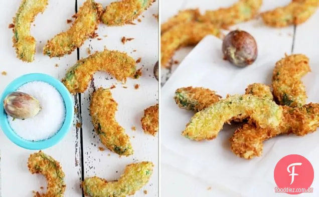 Batatas fritas de abacate (da revista Coastal Living)