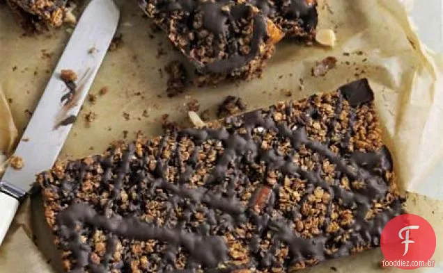 Chocolate flapjacks