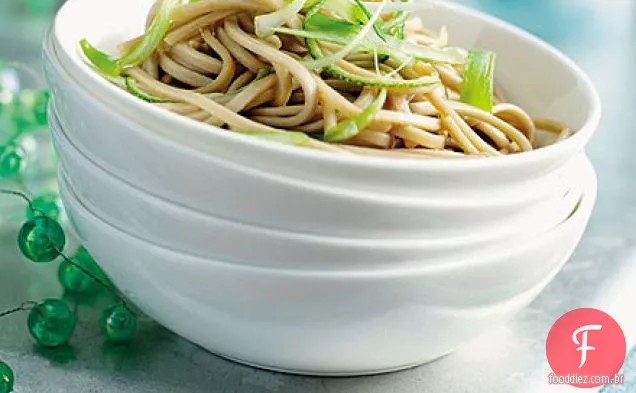Citrus soba noodles