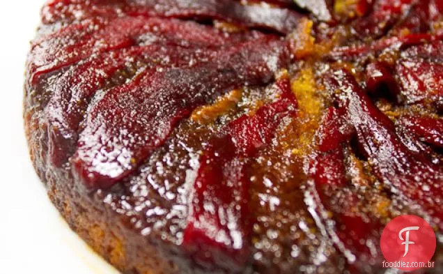 Pimenta Doce Bolo de cabeça para baixo