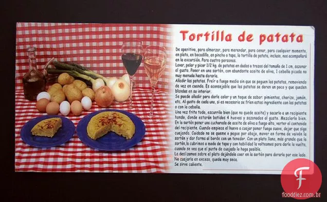 Tortilla Espanhola Com Pimentão