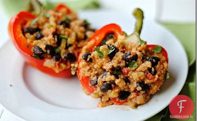 Pimentões Recheados Com Quinoa