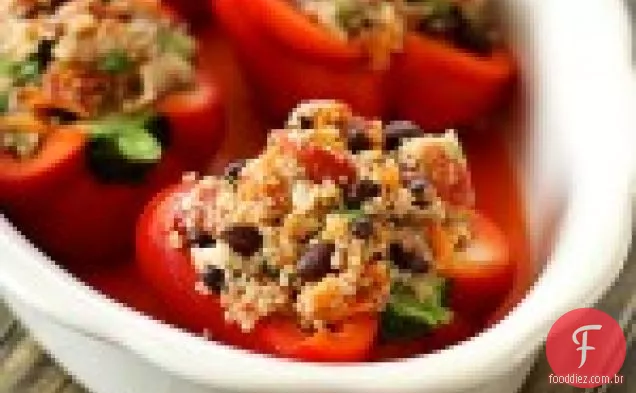 Pimentões Recheados Com Quinoa