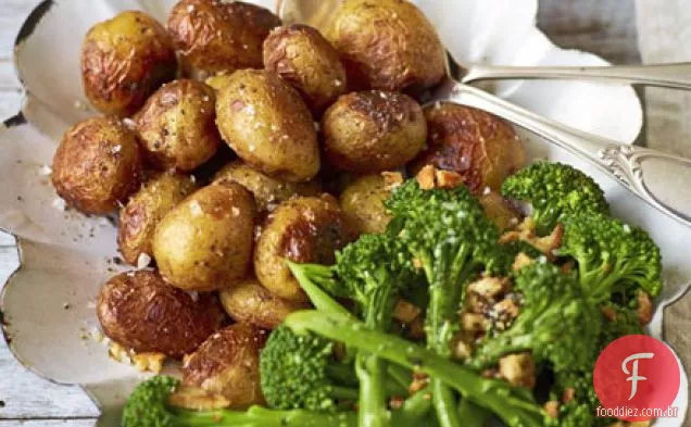 Batatas enfiadas