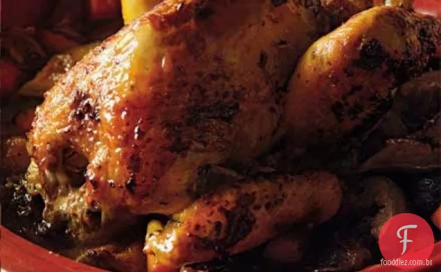 Guinea fowl tagine