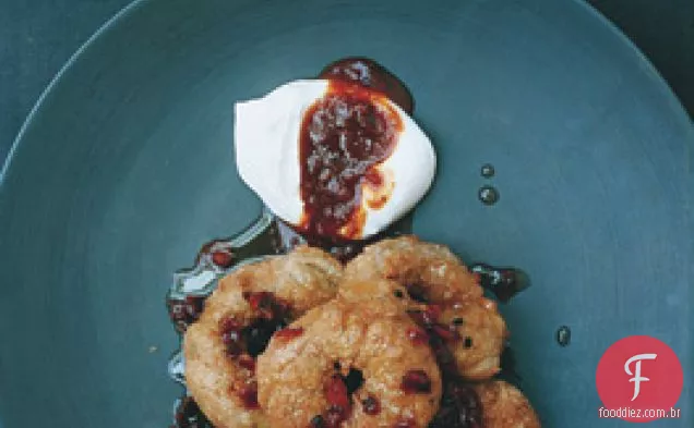 Rosquinhas Turcas com xarope de Rosa Mosqueta