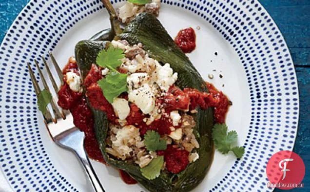 Pimentos Poblano Recheados