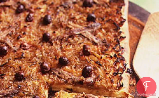 Torta De Anchova E Cebola