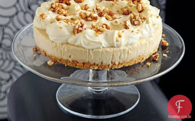 Cheesecake de manteiga de amendoim