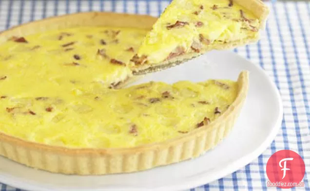 Quiche Lorraine em 4 passos fáceis