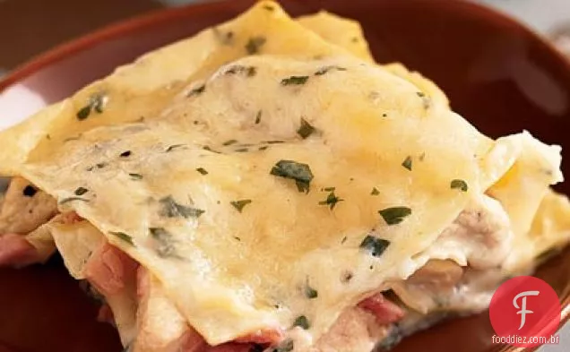 Lasanha De Presunto De Frango