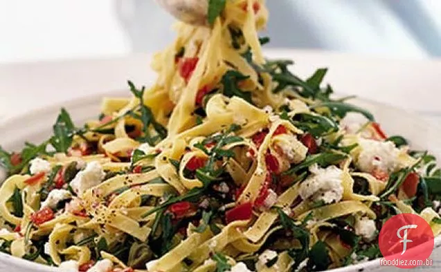 Tricolore tagliatelle