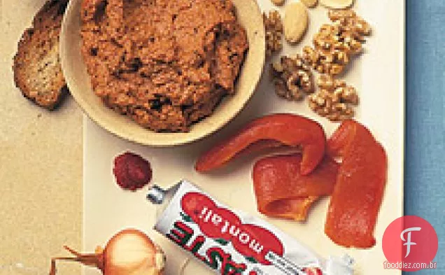 Pimenta Vermelha Picante E Molho De Noz