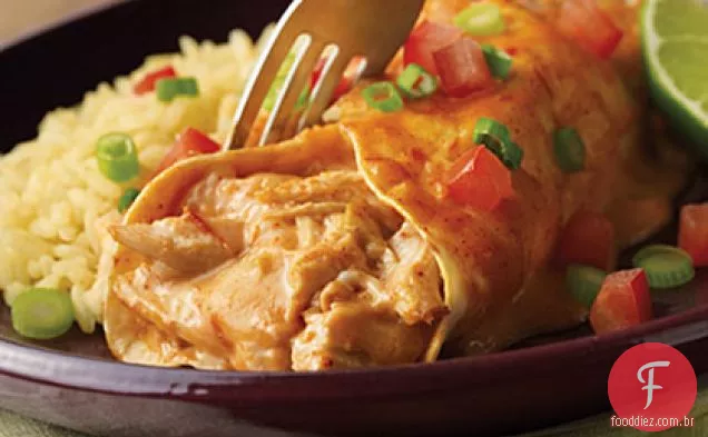 Fácil Frango E Queijo Enchiladas