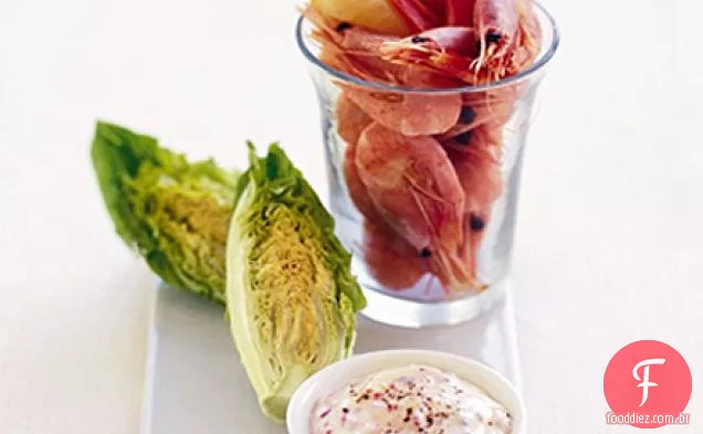 Pint of prawns & chilli mayo