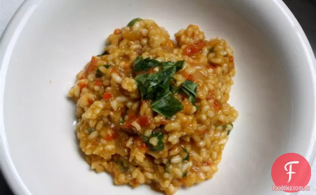 Risoto De Pimenta Vermelha Smokey Com Pimentón