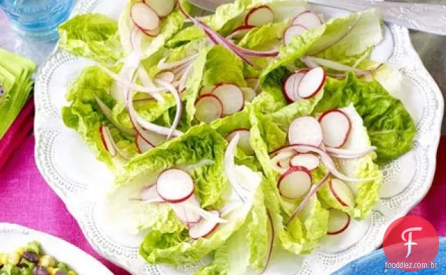 Salada de gema verde