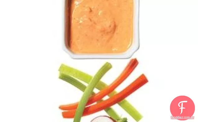 Pimenta Vermelha Aïoli Com Crudités