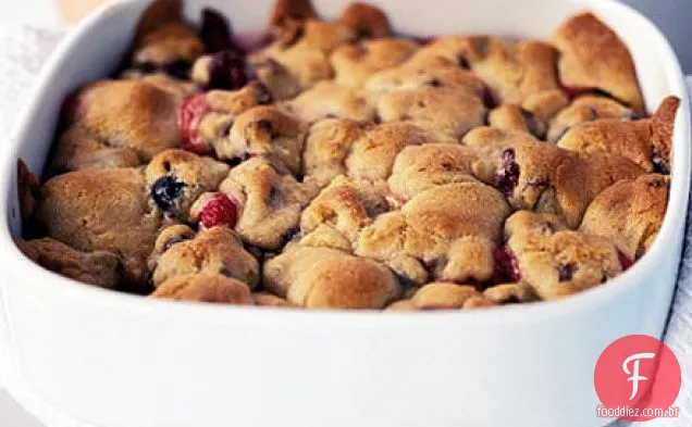 Crumble de massa de biscoito