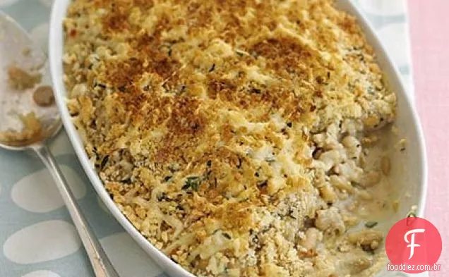 Torta de feijão Flageolet