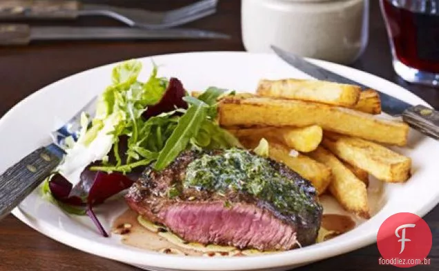 Steak & chips