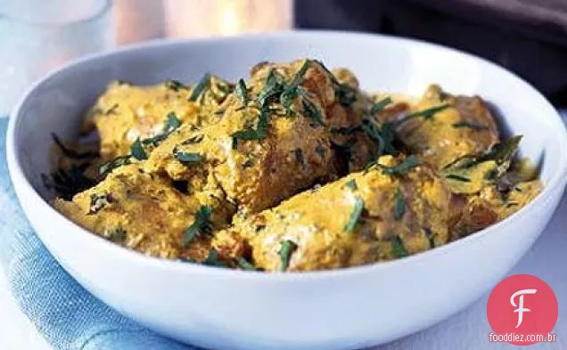 Frango aromático com sultanas
