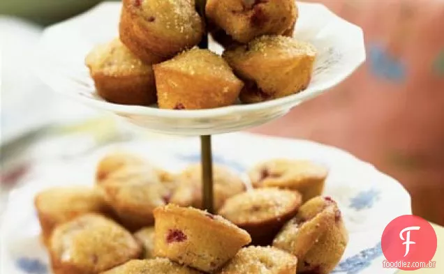 Muffins De Framboesa E Amêndoa