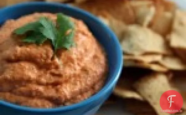 Hummus De Pimenta Vermelha Assada