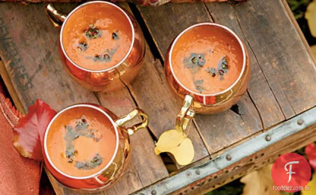 Sopa De Pimenta Vermelha Esfumaçada