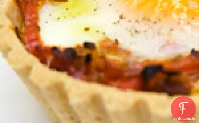 Chouriço E Torta De Pimenta Vermelha