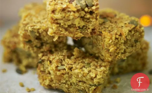 Rudolph's carrot flapjacks