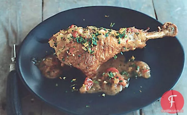 Franjas De Carne Assada Com Alho
