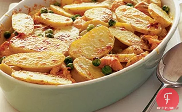 Batata & salmão grill
