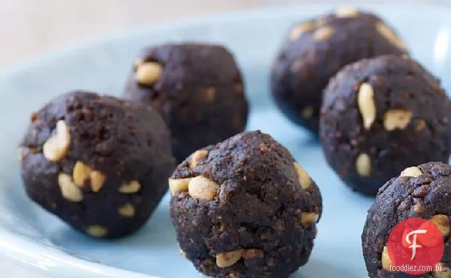 Chocolate-Bolas De Manteiga De Amendoim