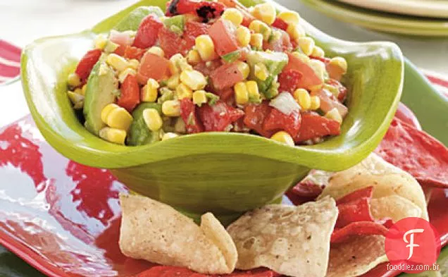 Salsa De Pimenta Vermelha Assada