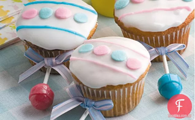 Bebê Chocalho Cupcakes