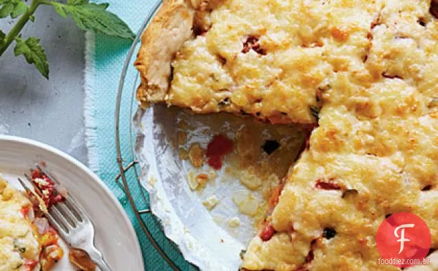 Torta de tomate à moda antiga